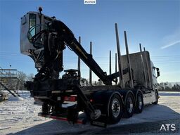 Scania R770 Tridem Timber Truck with Epsilon M110L crane