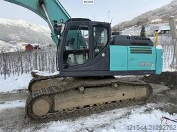 Kobelco SK300LC-10 excavator with excavation bucket, gradi