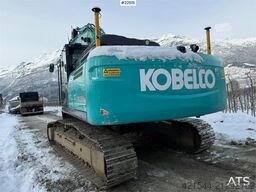 Kobelco SK300LC-10 excavator with excavation bucket, gradi