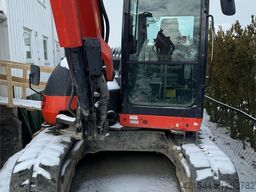 Kubota KX080-4a Crawler Excavator with Engcon tilt and ne