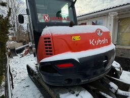 Kubota KX080-4a Crawler Excavator with Engcon tilt and ne