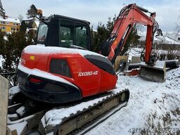 Kubota KX080-4a Crawler Excavator with Engcon tilt and ne