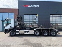 Iveco Stralis 460 8x4 Haaksysteem / Hiab 228-3 Euro 6 D