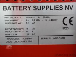 BATTERY SUPPLIES NV AQ48T80 48 V/ 80 A
