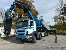 SCANIA R470 10x4 Palfinger 44002 JIP Seilwinde Kipper