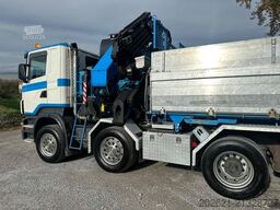 SCANIA R470 10x4 Palfinger 44002 JIP Seilwinde Kipper