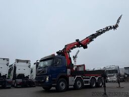 VOLVO FH 440 8x4 Fassi F800 6+6+2 SZM+Pritsche