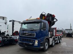 VOLVO FH 440 8x4 Fassi F800 6+6+2 SZM+Pritsche