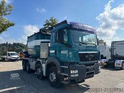 MAN TGS 35.480 8x4 Wechselsistem Kipper Silo