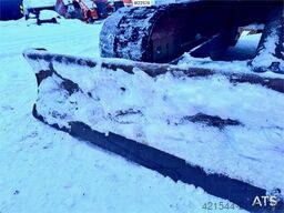 Doosan DX50Z-7 mini excavator – 3 buckets – swing boom –