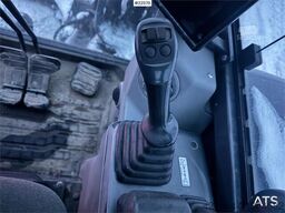 Doosan DX50Z-7 mini excavator – 3 buckets – swing boom –