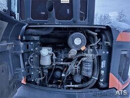 Doosan DX50Z-7 mini excavator – 3 buckets – swing boom –