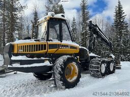 Ponsse Ergo Harvester with H7 Head and Ilsbo Brush Cutter