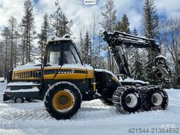 Ponsse Ergo Harvester with H7 Head and Ilsbo Brush Cutter