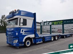 DAF XF SSC 530 FMS-Aufbau + Hangler Plateuanhänger