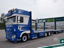DAF XF SSC 530 FMS-Aufbau + Hangler Plateuanhänger