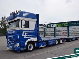 DAF XF SSC 530 FMS-Aufbau + Hangler Plateuanhänger