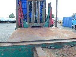  Diebolt, Teleskop., Holzladekran, 2-Achser, BPW