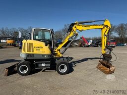 WACKER EW65, Verstellausleger, Hydr. S.W.S.,Div. Löffel