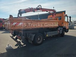 MERCEDES-BENZ Atego 1218 / Kipper+Kran / load 5,2ton / E3