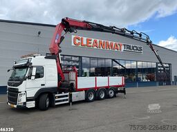 Volvo FM 500 Euro 6 HMF 50 Tonmeter laadkraan + Fly-J...