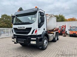 IVECO 410 TRAKKER Wechselsystem Kipper + Asphaltmulde