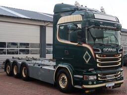 Scania R580 V8 LB8X4HNB/ Full AIR/ PTO/  SWAP- CONTAIN...