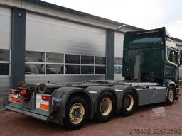 Scania R580 V8 LB8X4HNB/ Full AIR/ PTO/  SWAP- CONTAIN...