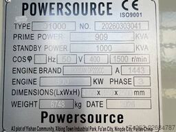 Hyundai DP222CC - 1000 kVA Generator - DPX-19859