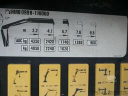 MAN 18.280 TGM 4x2, Hiab 099B-1Hiduo, Funk, Klima