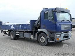 MAN 18.280 TGM 4x2, Hiab 099B-1Hiduo, Funk, Klima