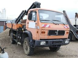 MAN 9.150 4x4, Allrad, Hiab 071 AW, Einzelbereifung