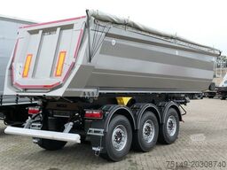 MEGA MNW, Stahl, Hardox, 25m³, SAF, Luft-Lift, Plane