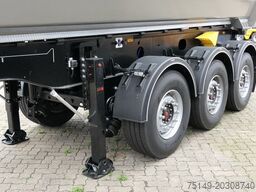 MEGA MNW, Stahl, Hardox, 25m³, SAF, Luft-Lift, Plane