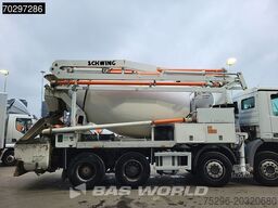 Mercedes Actros 3241 8X4 21meter Pump + 7m3 Stetter Mixe...