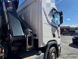 Scania R500 6x2 Kranbil - 19 t/m Hiab m/ rotator.