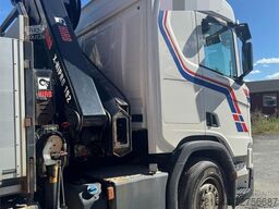 Scania R500 6x2 Kranbil - 19 t/m Hiab m/ rotator.