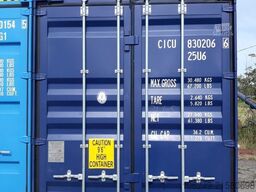  20DV open top hard top Container 20FT