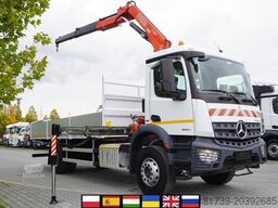 Mercedes-Benz Arocs 1830 / Flatbed 16 EPAL / HDS Fassi