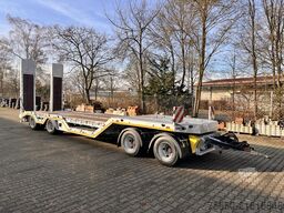 Möslein T 4 VB H1 R  neuer 4 Achs Tieflader + Radmulden