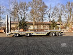 Möslein T 4 VB H1 R  neuer 4 Achs Tieflader + Radmulden