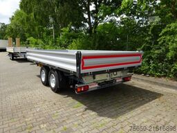 Möslein TTD11 weiß  neuer Tandem 3- Seitenkipper Tieflader-- Neufahrzeug --