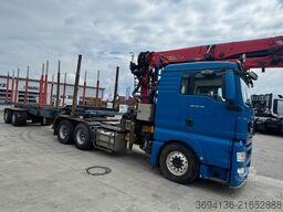 MAN TGX26.540 BL 6x4 Epsilon Nachläufer + Auflieger