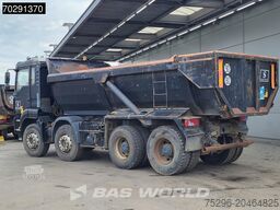 MAN TGA 35.480 8X4 BROKEN ENGINE! 16m3 tipper Steel...