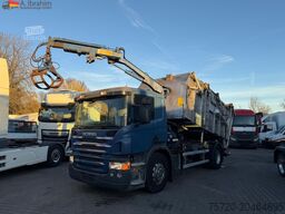 Scania B4X2 Edelstahlkipper für Tierkörperbeseitigung Kran MKG