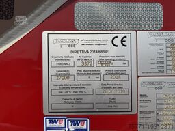 O.ME.P.S. SILOS CM27 3-OSIOWY NACZEPA CYSTERNA ...