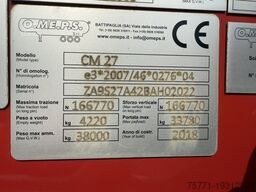  O.ME.P.S. SILOS CM27 3-OSIOWY NACZEPA CYSTERNA ...