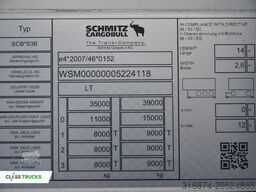 SCHMITZ CARGOBULL SKO FP 60 ThermoKing SLXi 300