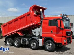 MAN 41.510 TGS 8x4, Stahl, 17m³, Klima, Navi, 113tkm