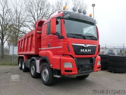 MAN 41.510 TGS 8x4, Stahl, 17m³, Klima, Navi, 113tkm